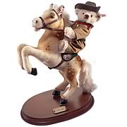 Teddy Roosevelt Rough Rider Horse and Bear Plush
